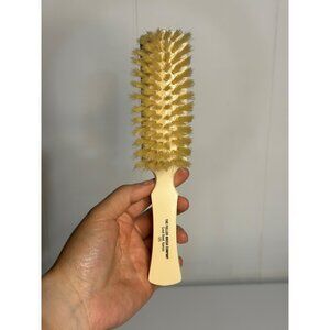 VTG Fuller Brush Co. Great Bend 8" Hair Brush #525 USA Made Plastic Handle Beige